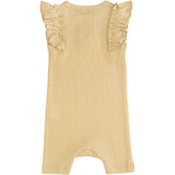 Yellow Mustard Ruffle Modal Shortie