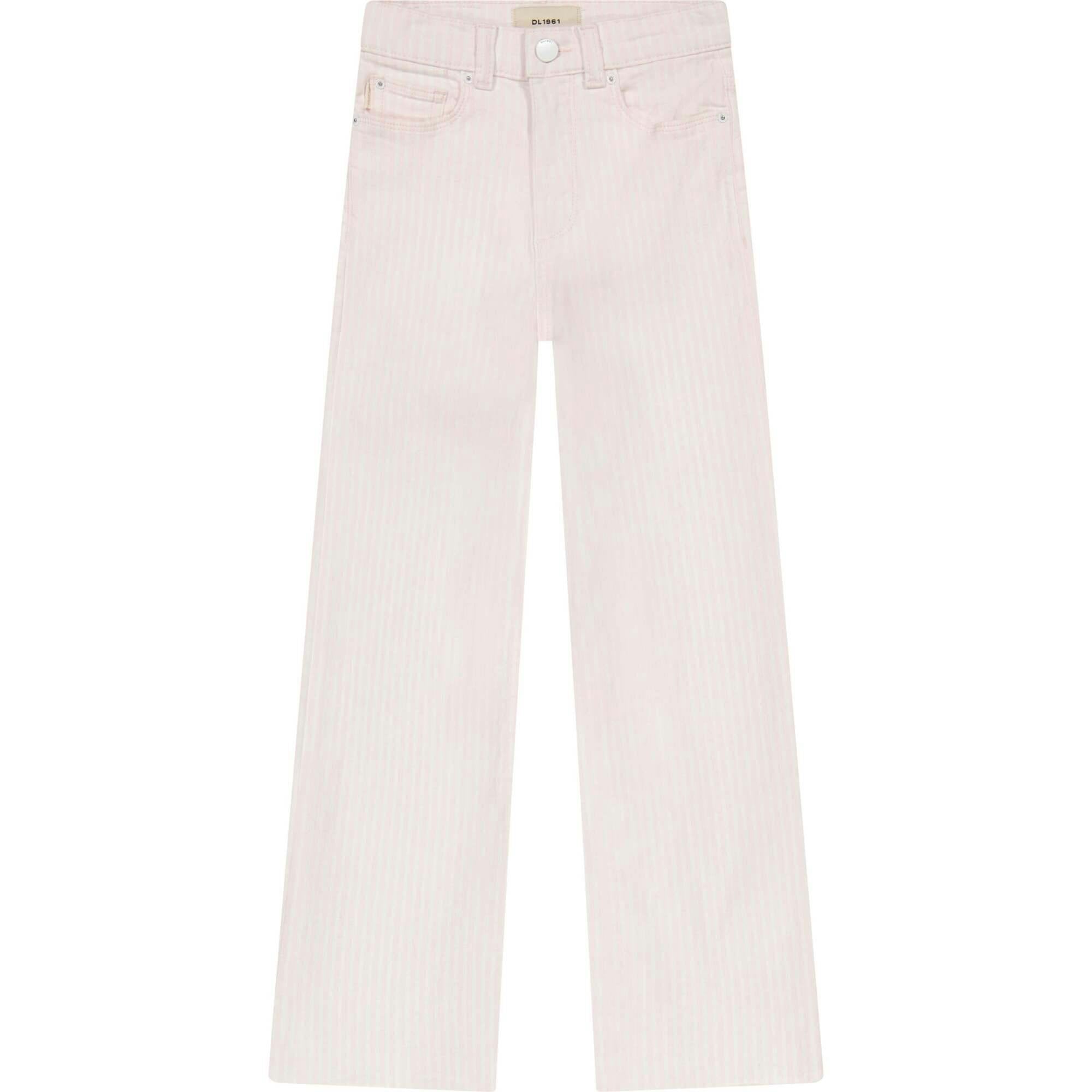 Lily Wide Leg | Pink Stripe
