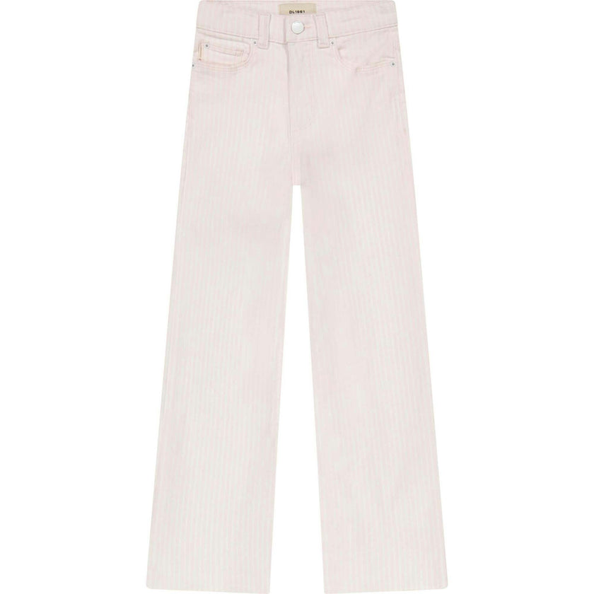 Lily Wide Leg | Pink Stripe
