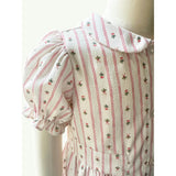 Charlotte Dress | Holiday Dot Stripe
