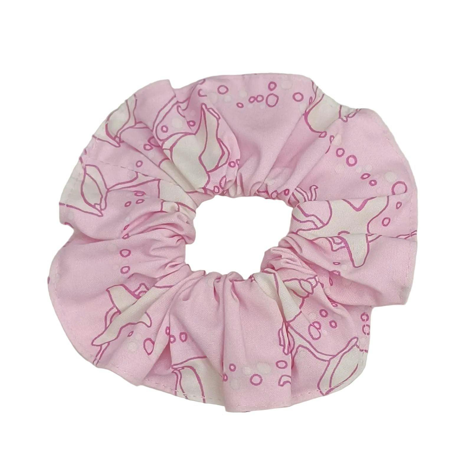 Scrunchie in Pink Shell