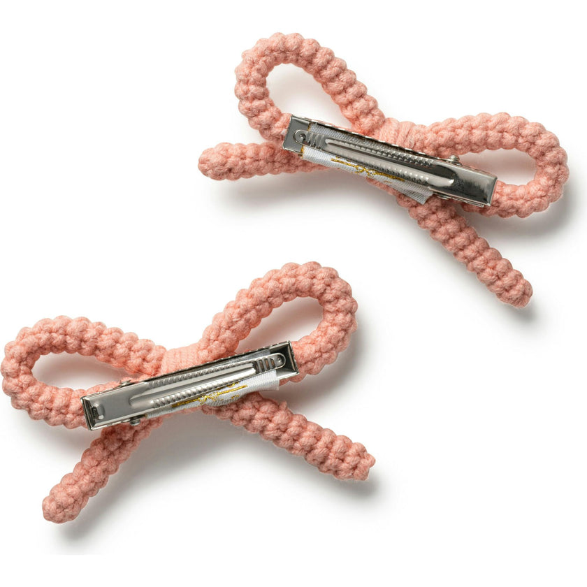 Juliana Textured Knit Double Clip