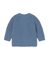 Blue Knitted Baby Cardigan