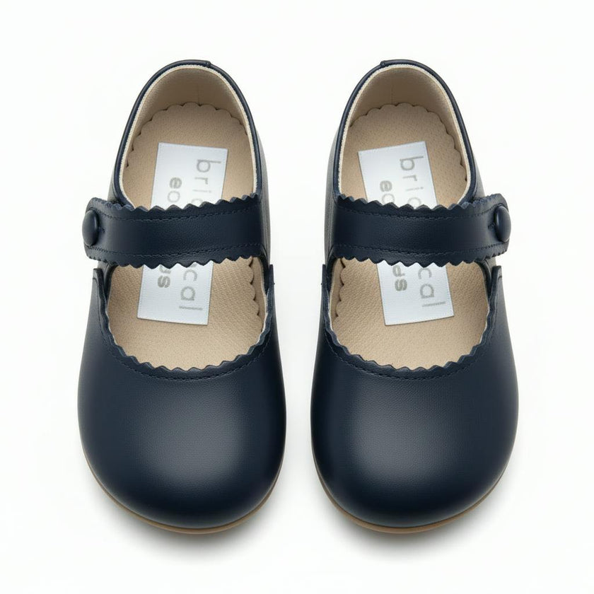 Emma Pre-Walker Baby Shoes - Navy