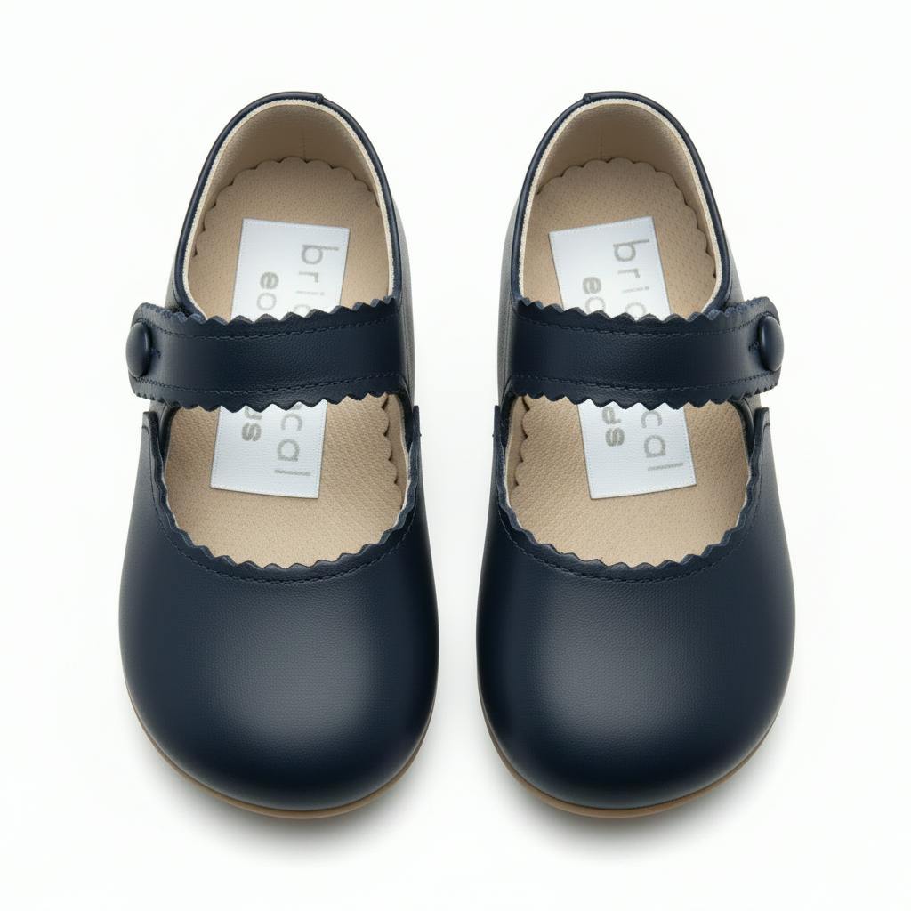 Emma Pre-Walker Baby Shoes - Navy