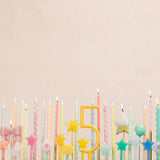 Pastel Patterned Candles