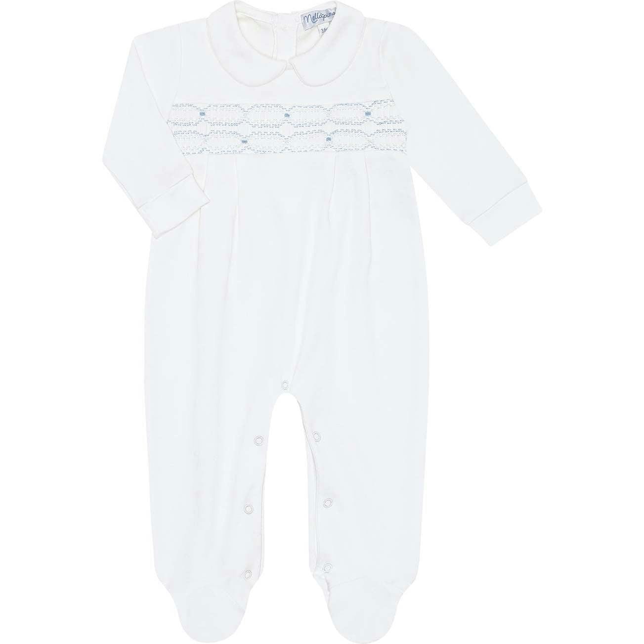 Signature Smocked Boys Footie