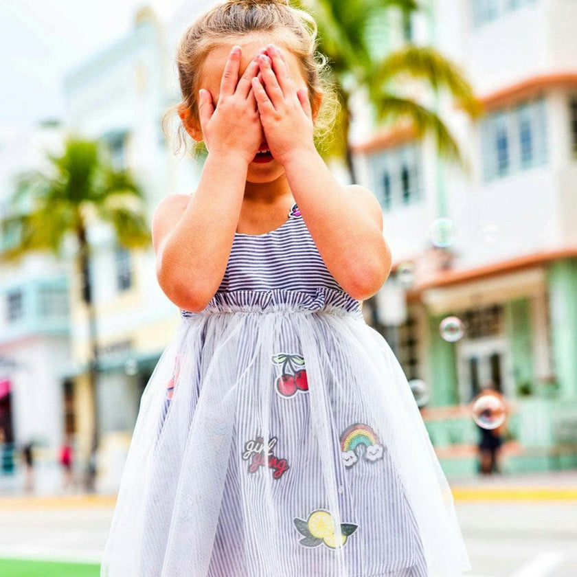 Sweet Candy Lovers Patch Dress