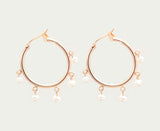 Malibu Mini Hoops  ~ Salty Shells
