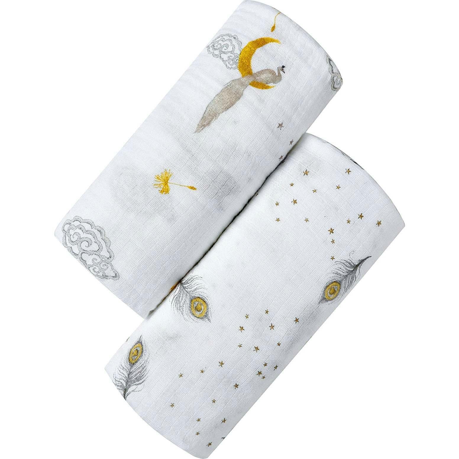 Organic Muslin Swaddle Gift Set