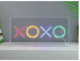 Neon Art Desktop /Wall Sign-XoXo