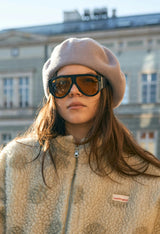 women's wool beret - happymess club