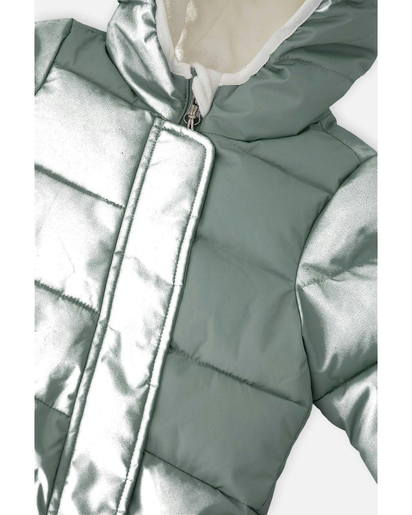 Baby Cloud One Piece Snowsuit Adapted For Car Seats Sage Green