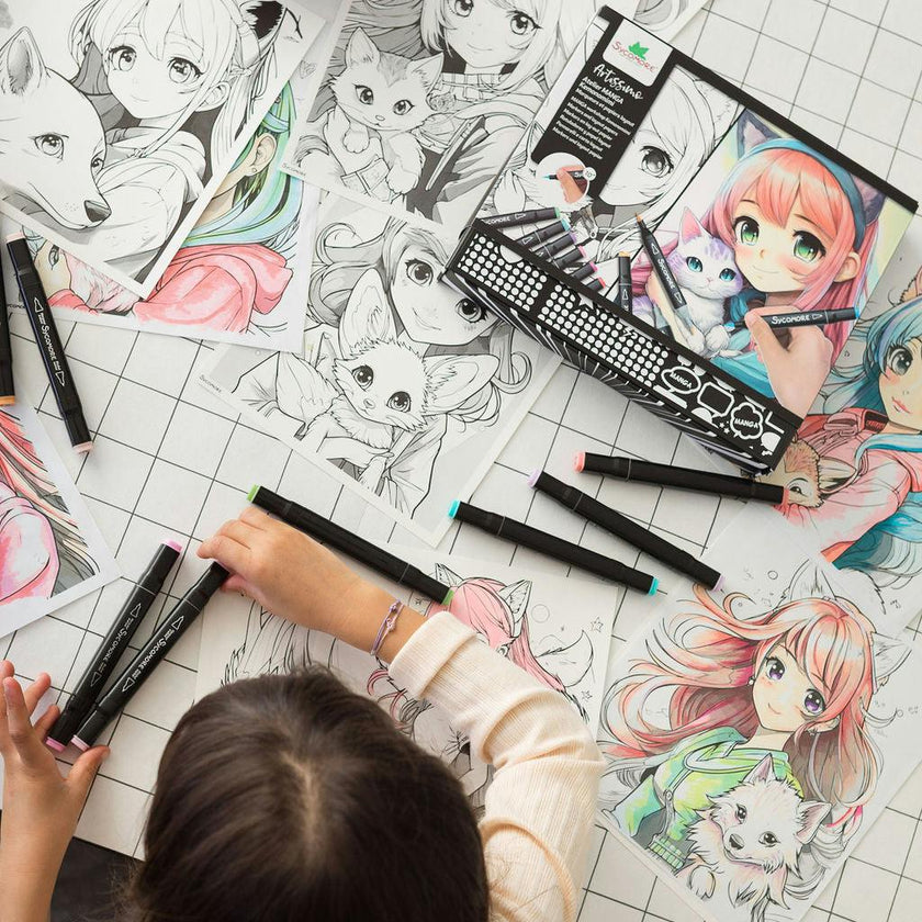 Manga - Layout And Markers - Kemonomimi - 10y+