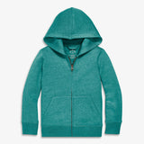 Kids cozy fleece zip hoodie