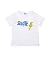 Cederique Baby T-shirt, White Skate