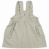 Grey Pinstripe Dress Overall