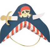 Blue Pirate Party Hats