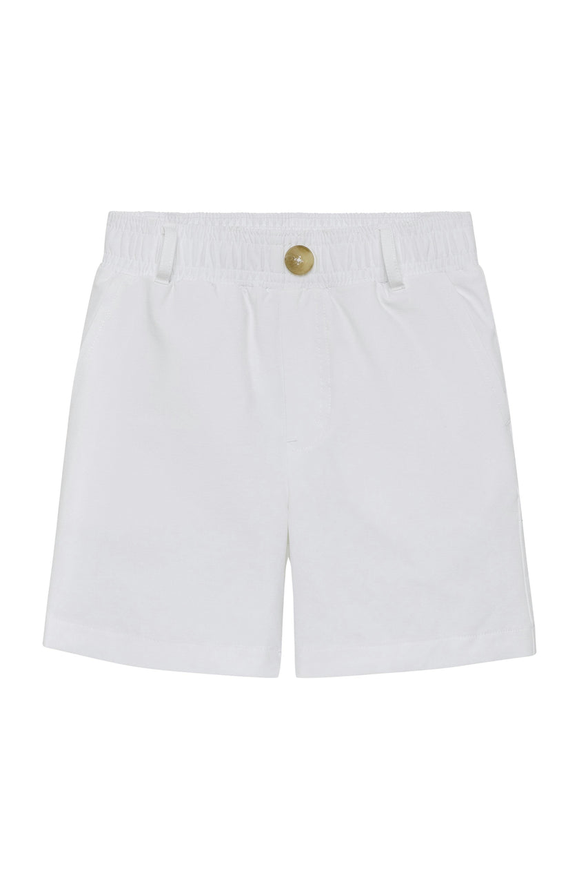 white dress short