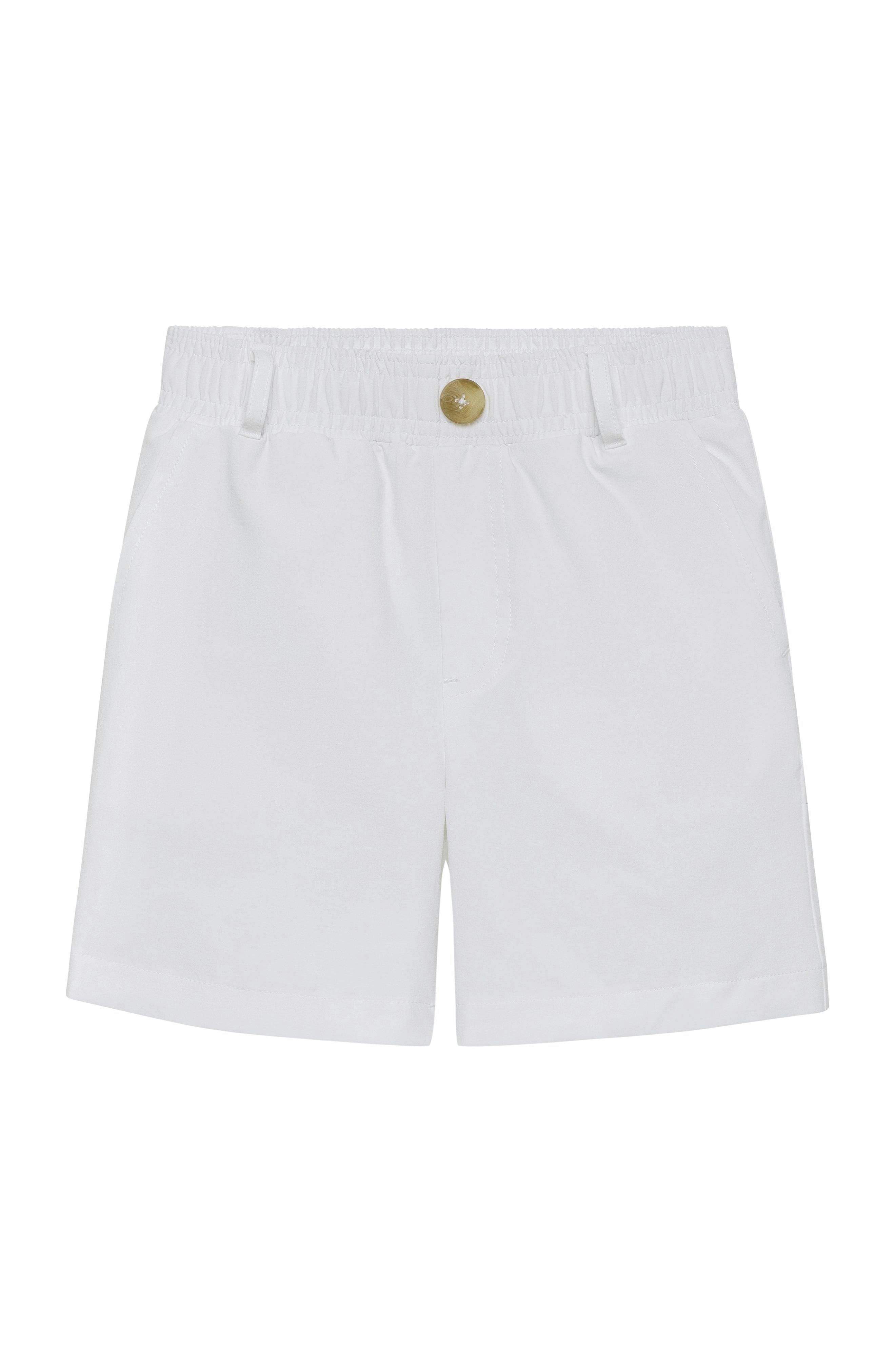 white dress short
