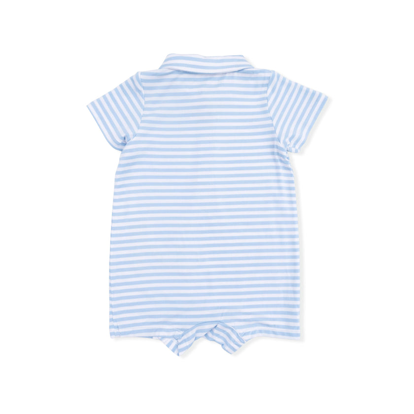 Striped Golf - Polo Shortie