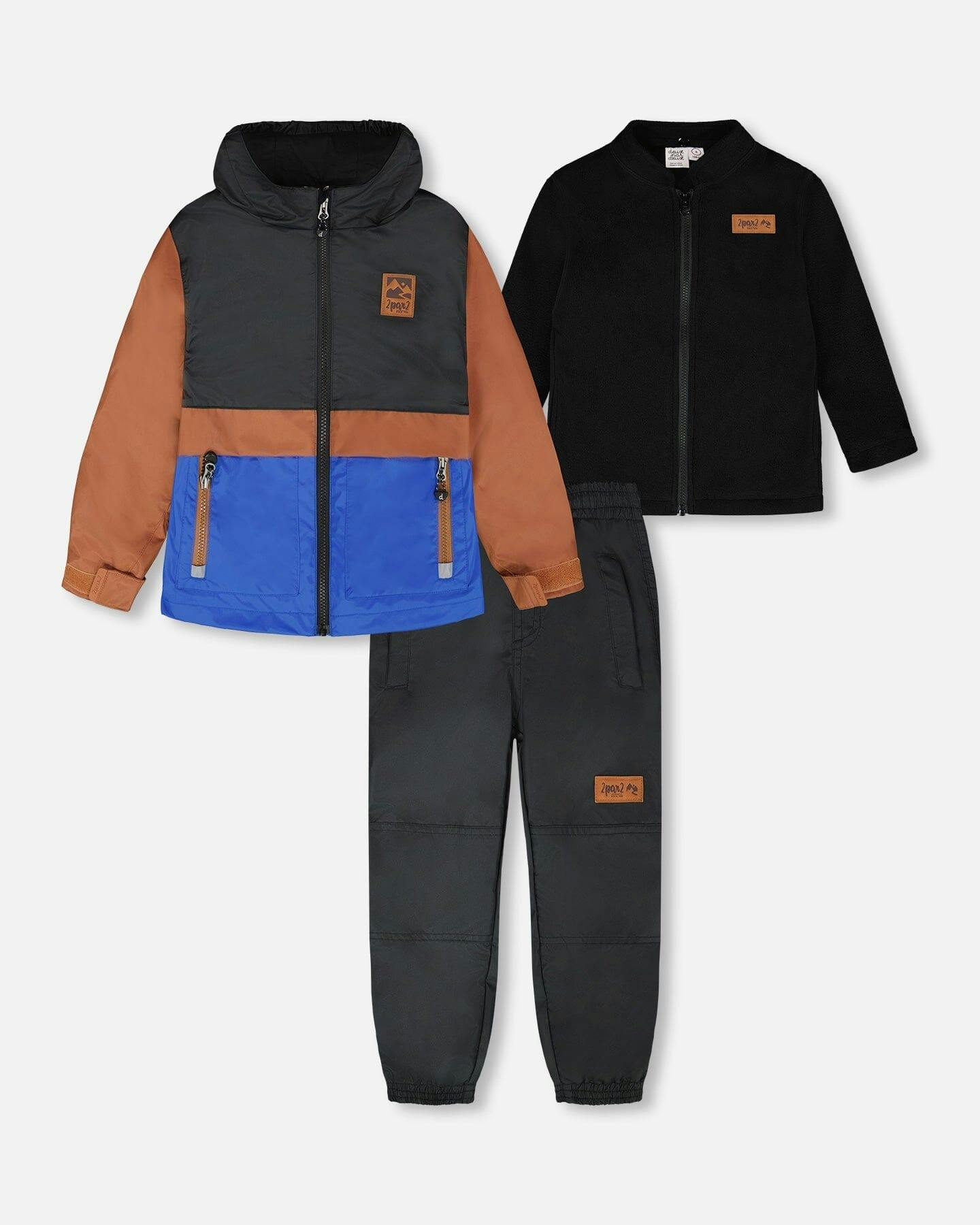 3-In-1 Two-Piece Mid-Season Outerwear Set