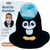 Baby Bottle Pillow Holder For Parents - Penguin