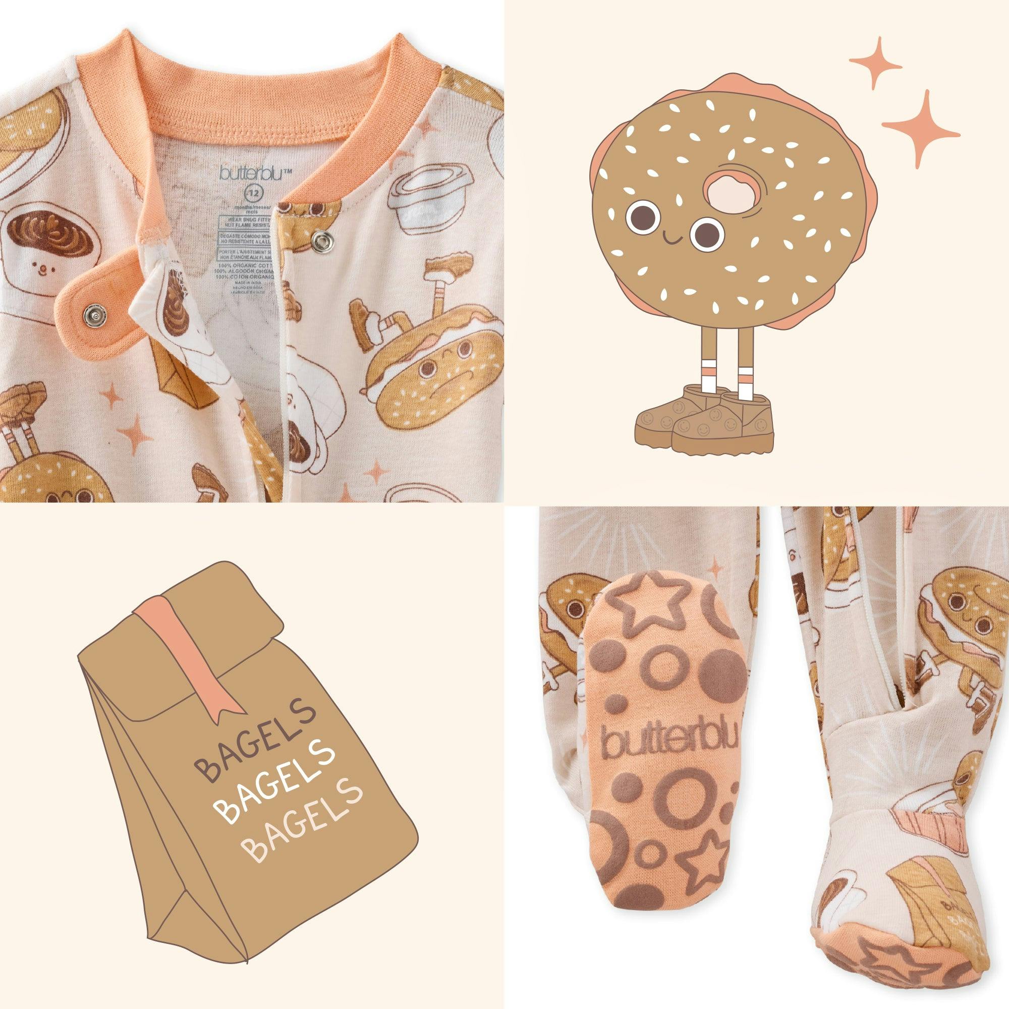 CRUZ Snug Fit Footed Sleeper