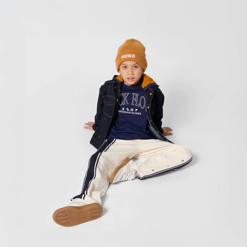 Sudan Brown Knit Logo Beanie