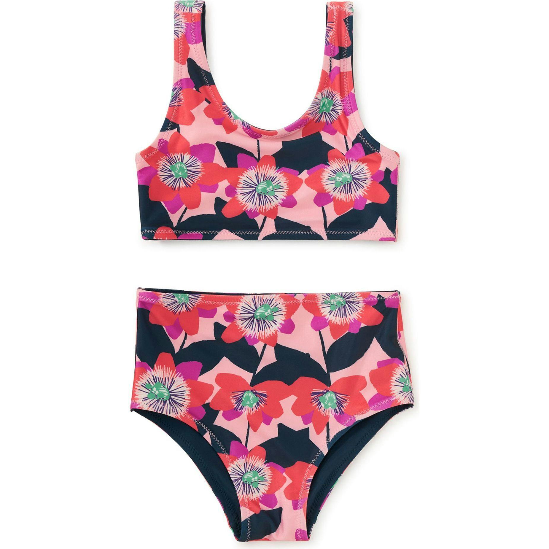 Reversible Swimsuit Set, Blue