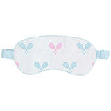 Women's Tennis Bow Eye Mask - Cotton and Silk
