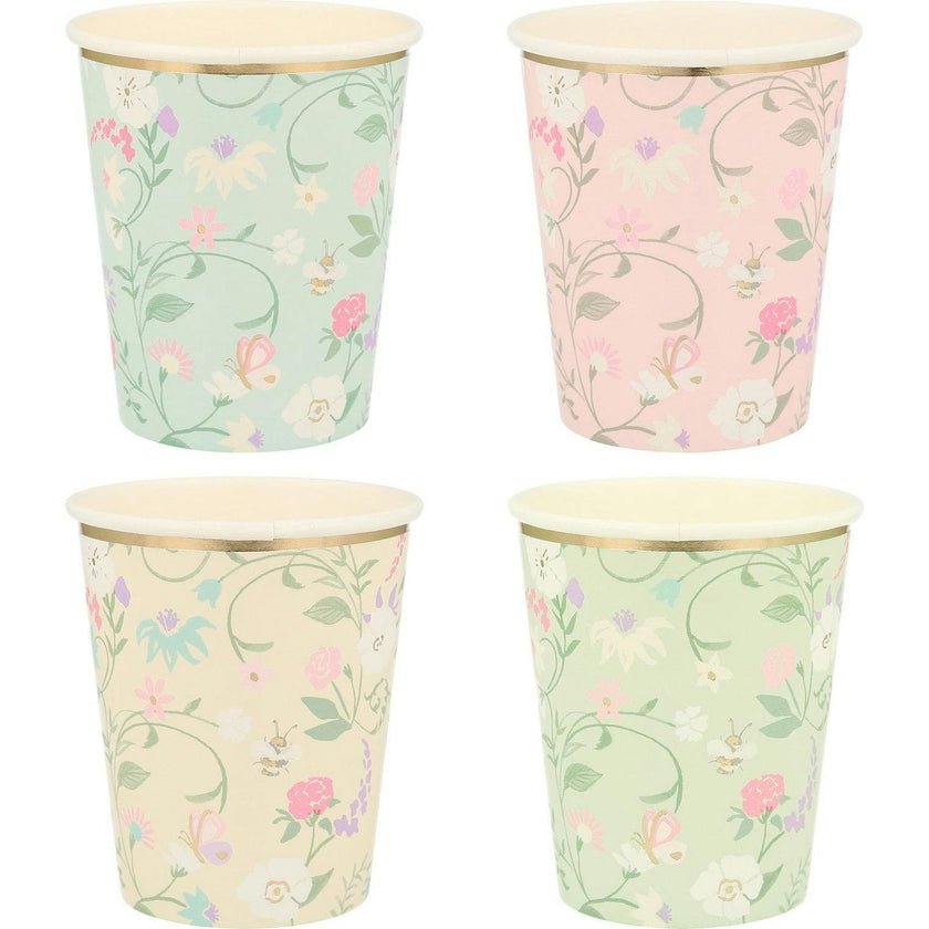Meri Meri x Ladurée Paris Floral Cups