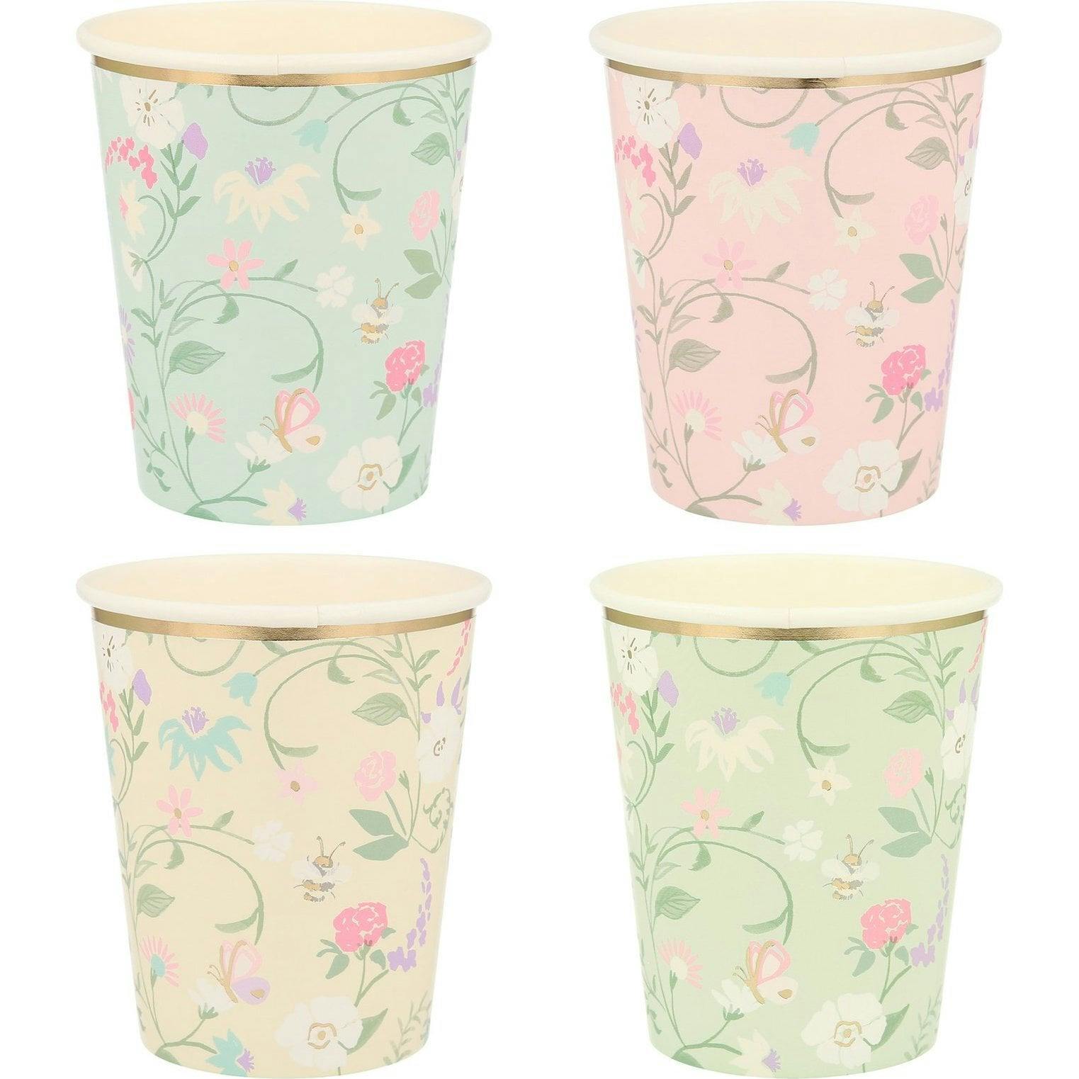 Meri Meri x Ladurée Paris Floral Cups