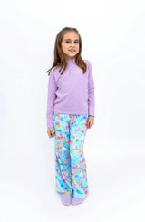 Hannukah Bows Print Plush Pants