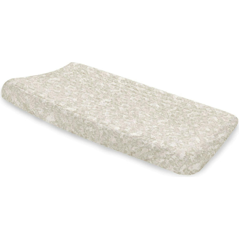 Willow Quilted Change Pad Cover (Neutral Batik)