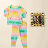 Kids Bamboo PJ Set - Tie Dye