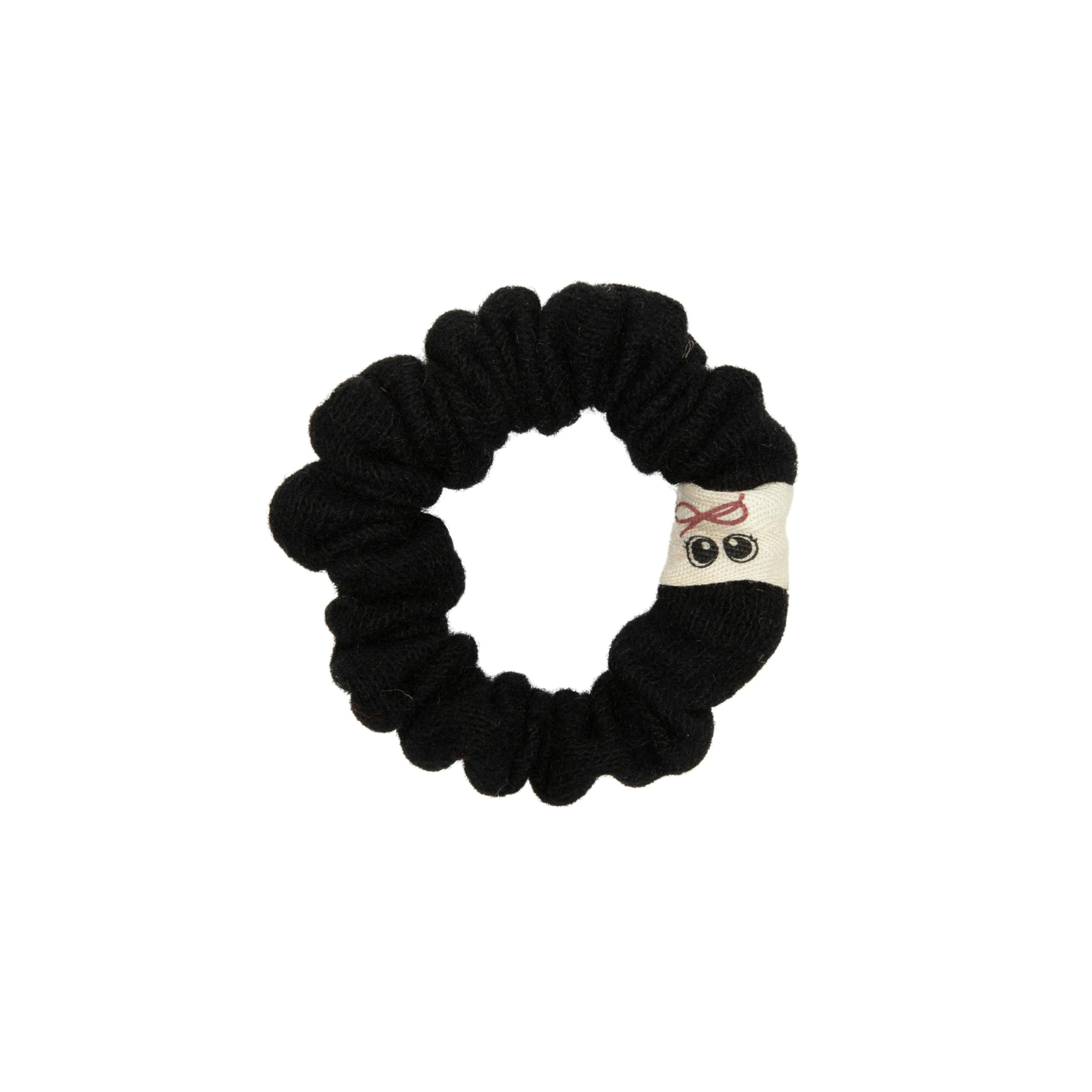 Brushed Wool Mini Scrunchy