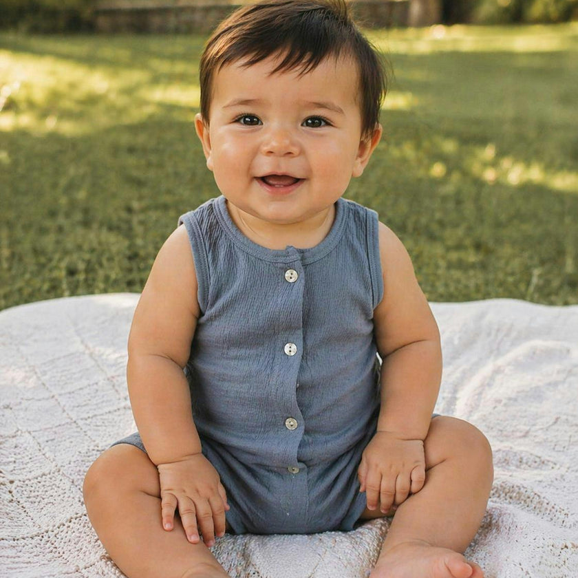 Cotton Gauze Romper