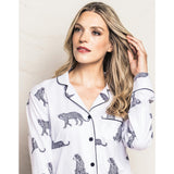 Women's Pima Pajama Set in Panthère de Paris