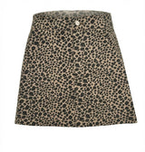 Kate Skirt Tan Leopard