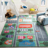 Kids Playhouse Avalon Rug, Green