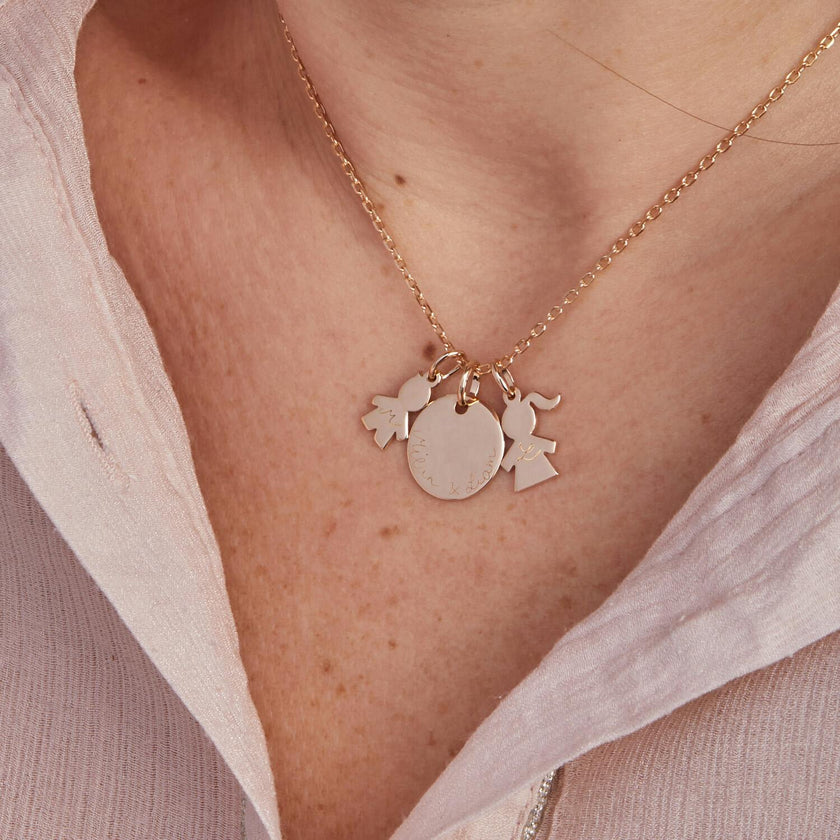 Mini People Charm, Sterling Silver