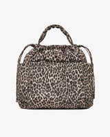 Luna Drawstring Changing Tote Lighter Leopard Print