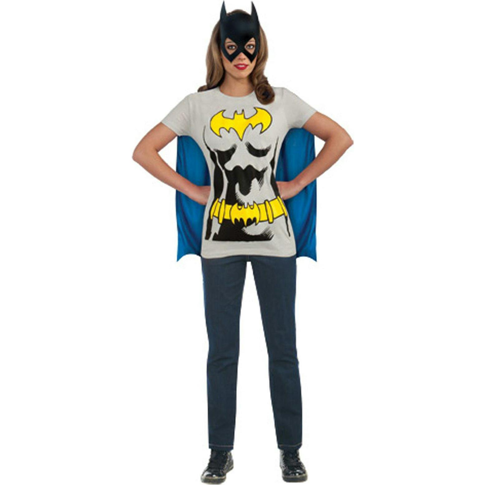 Batgirl Adult T-Shirt Costume Set