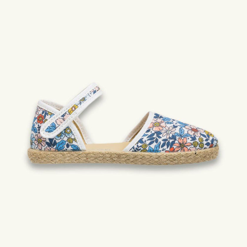 Linen Classic Espadrille | Floral