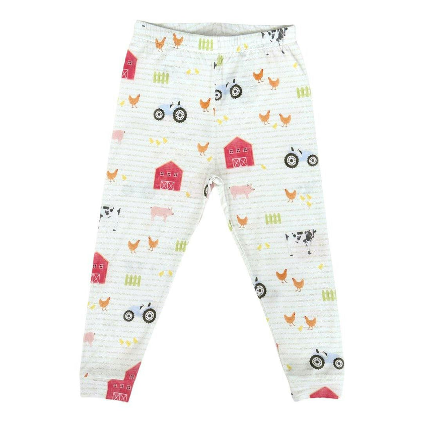 Farm & Co Print Long Sleeve Pajamas Set