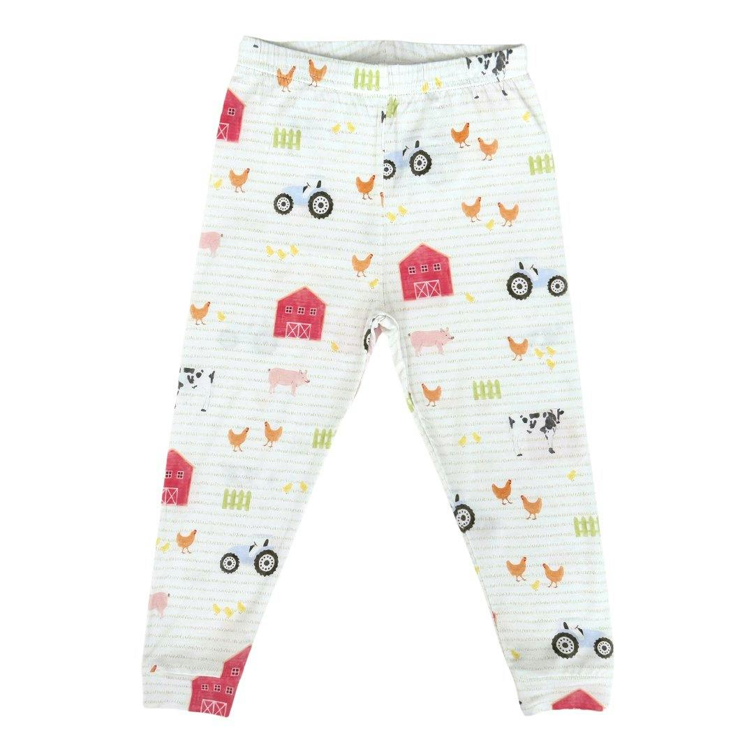 Farm & Co Print Long Sleeve Pajamas Set
