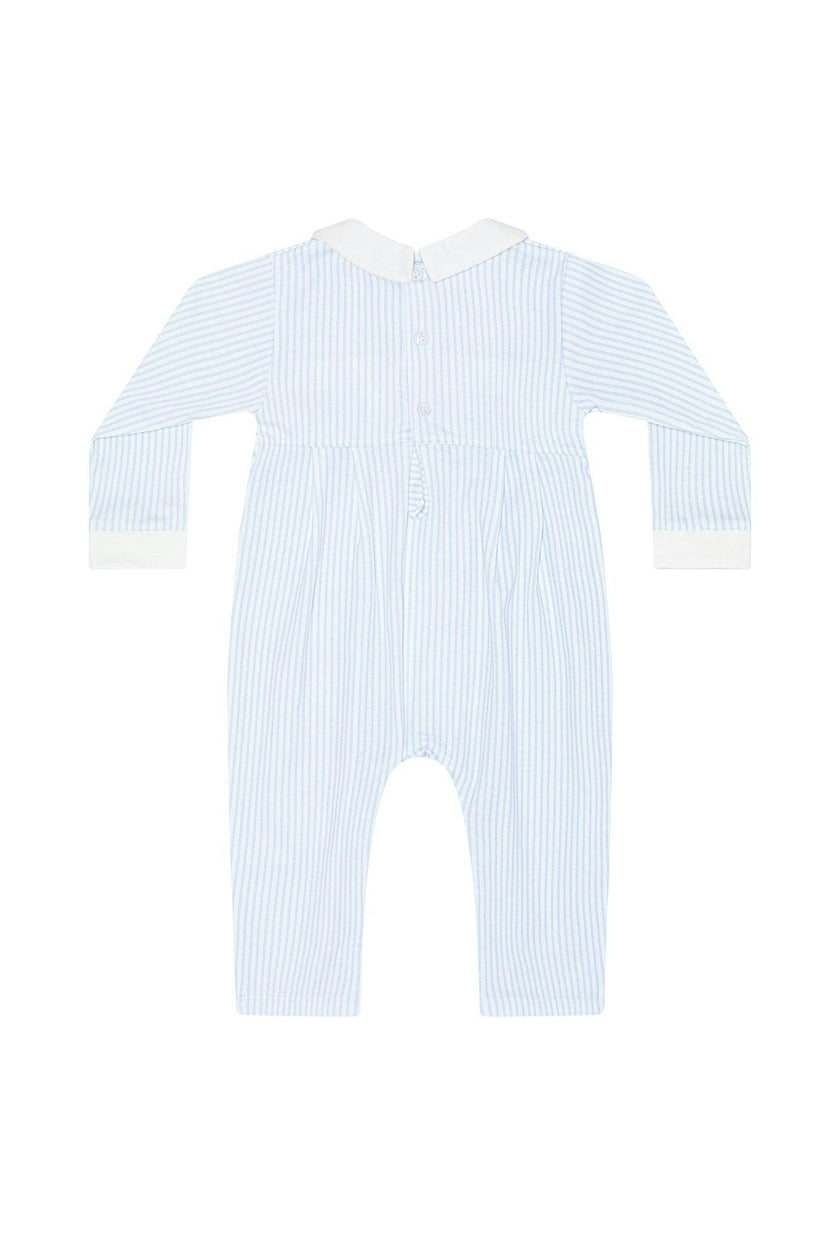 Blue Pumpkin Patch Embroidered Playsuit