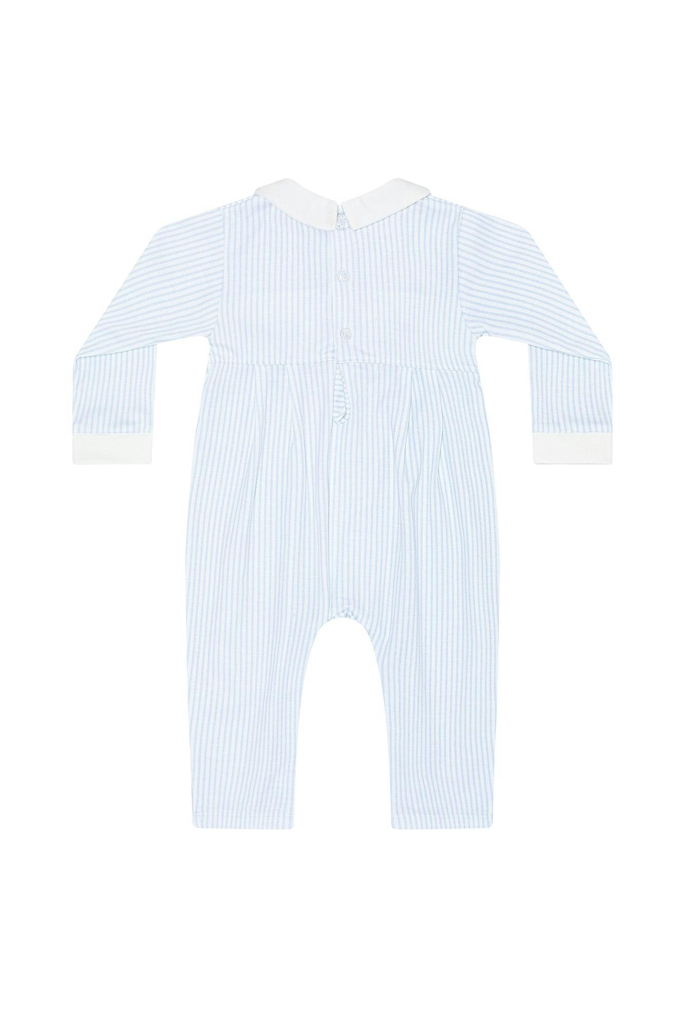 Blue Pumpkin Patch Embroidered Playsuit