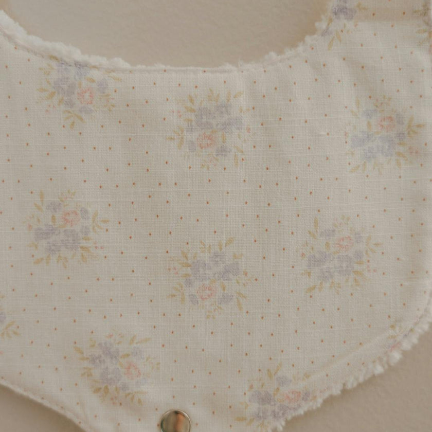 Soothe & Snap Pacifier Bib-Petite Meadow Dots